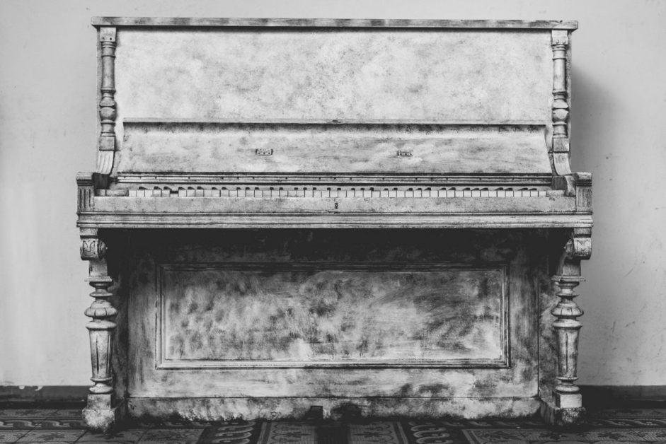 old piano